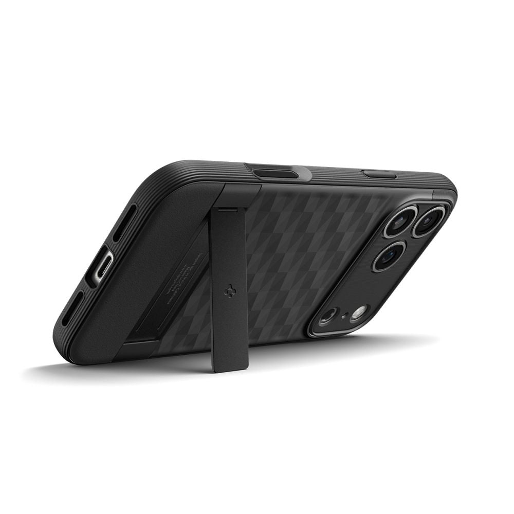 MagSafe Case for Apple iPhone 17 Pro, Spigen, Caseology Parallax S, Matte Black ACS09964