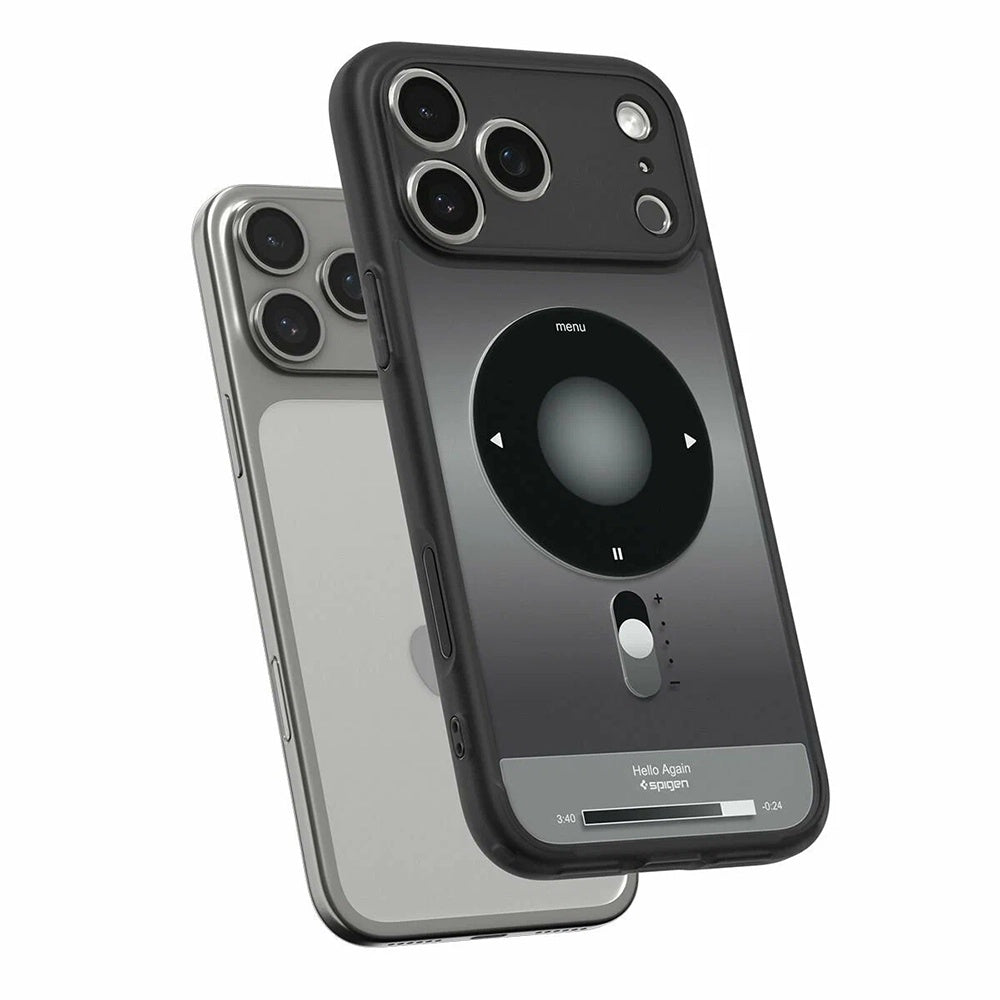 MagSafe Hülle für Apple iPhone 17 Pro, Spigen, Ultra Hybrid Classic, Schwarz
