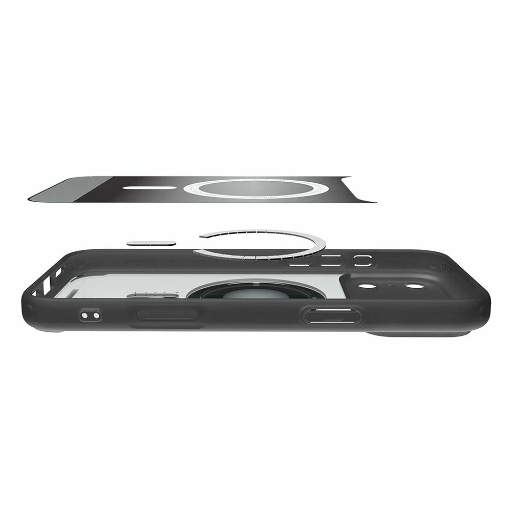 MagSafe Hülle für Apple iPhone 17 Pro, Spigen, Ultra Hybrid Classic, Schwarz