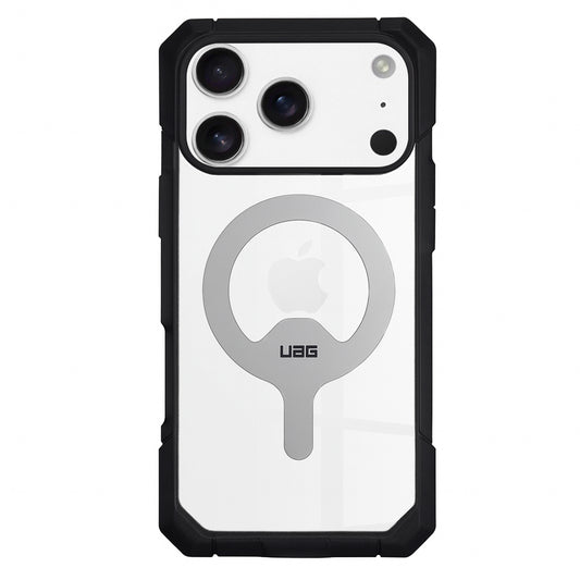MagSafe Hülle für Apple iPhone 17 Pro, Urban Armor Gear, Trooper, Transparent Grau