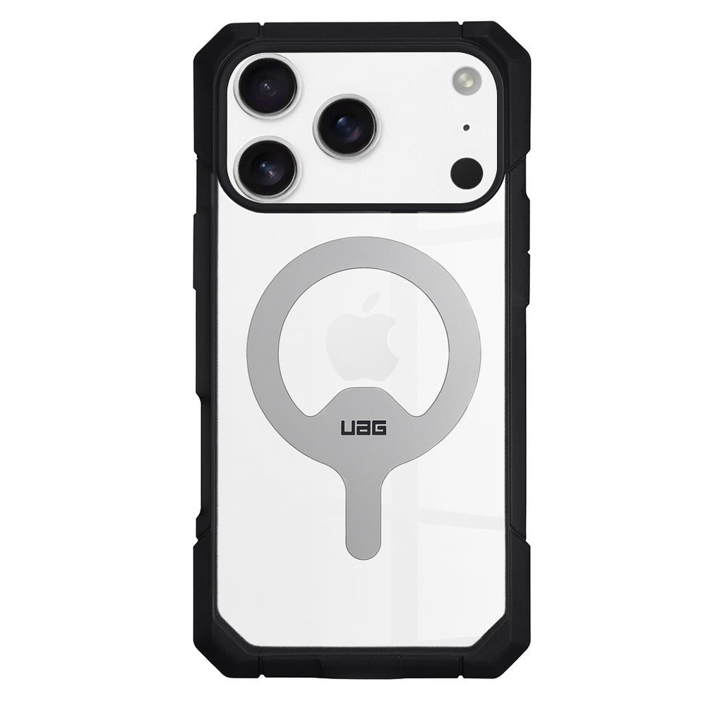 Coque MagSafe pour Apple iPhone 17 Pro, Urban Armor Gear, Trooper, Gris Transparent