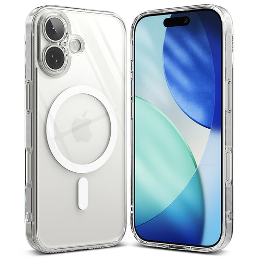 Coque MagSafe pour Apple iPhone 17, Ringke, Fusion, Transparente