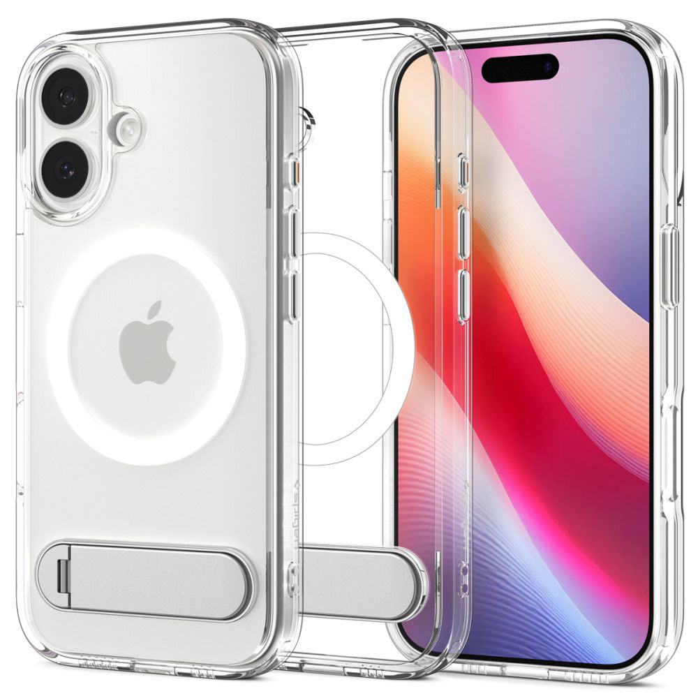 MagSafe Hülle für Apple iPhone 17, Spigen, Ultra Hybrid S, Transparent ACS09981