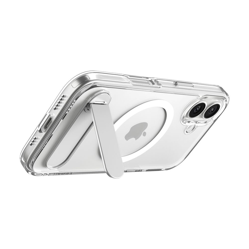 MagSafe Hülle für Apple iPhone 17, Spigen, Ultra Hybrid S, Transparent ACS09981