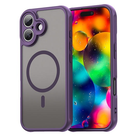 Étui MagSafe pour Apple iPhone 17, Techsuit, HaloFrost II, Mauve