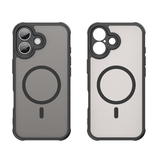 MagSafe Hülle für Apple iPhone 17, Techsuit, HaloFrost II, Schwarz