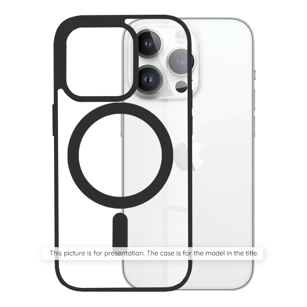 Coque MagSafe pour Apple iPhone 17, Techsuit, Pro, Noire
