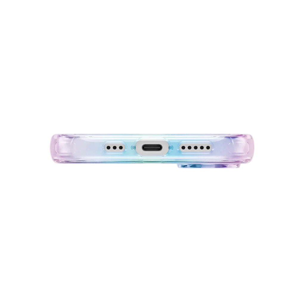 Étui MagSafe pour Apple iPhone 17, UNIQ, Iridescia MagClick, Multicolore