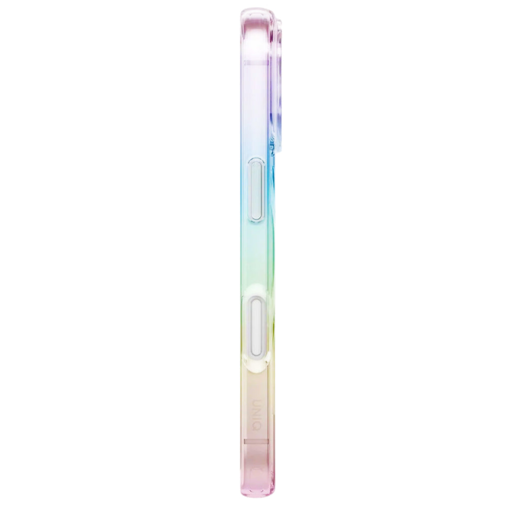 Étui MagSafe pour Apple iPhone 17, UNIQ, Iridescia MagClick, Multicolore