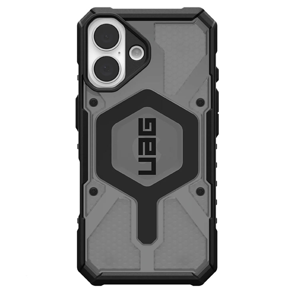 Coque MagSafe pour Apple iPhone 17, Urban Armor Gear, Pathfinder Clear, Gris