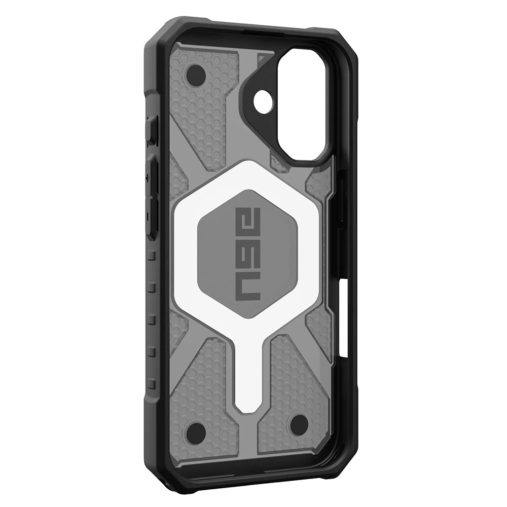 Coque MagSafe pour Apple iPhone 17, Urban Armor Gear, Pathfinder Clear, Gris