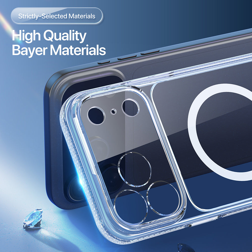Coque MagSafe pour Apple iPhone 18 Pro / 17 Pro, DUX DUCIS, Clin, Transparente