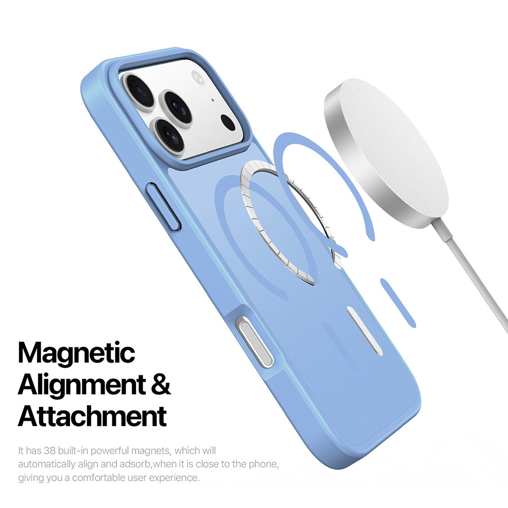 MagSafe-Hülle für Apple iPhone 18 Pro / 17 Pro, DUX DUCIS, Yind, Dunkelrot