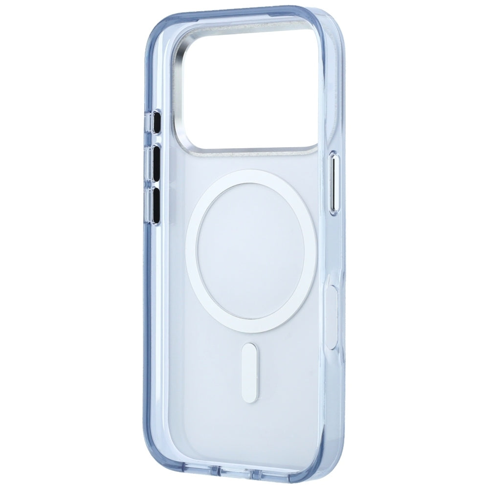 MagSafe-Hülle für Apple iPhone 18 Pro / 17 Pro, Karl Lagerfeld, IML Choupette Body Sketch Print, Blau