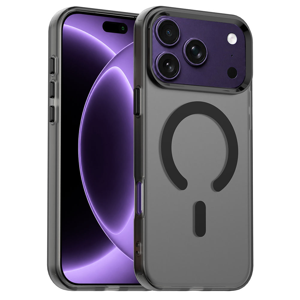 Coque MagSafe pour Apple iPhone 18 Pro / 17 Pro, Techsuit, CandyCase, Noire