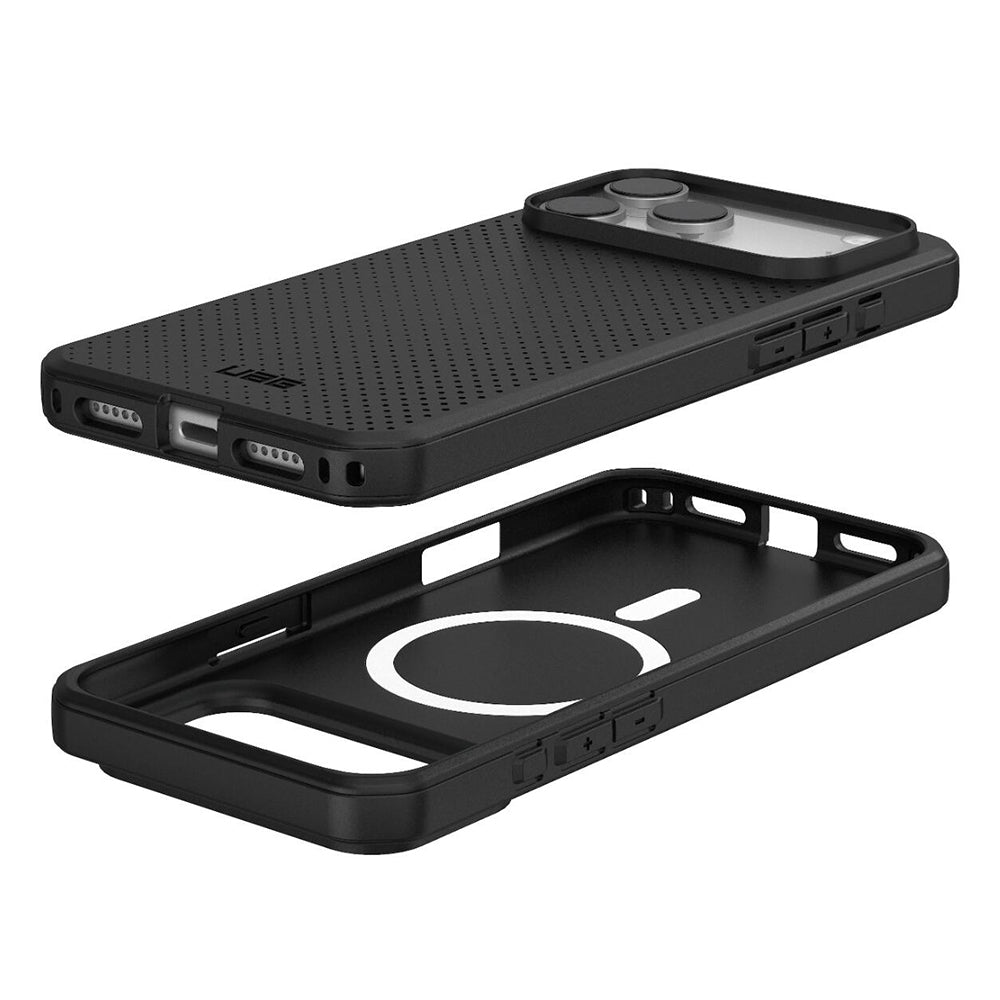 Coque MagSafe pour Apple iPhone 18 Pro / 17 Pro, Urban Armor Gear, Dot, Noire