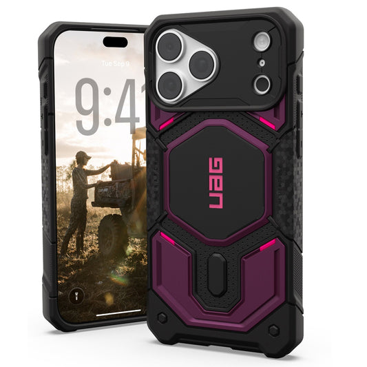 MagSafe-Hülle für Apple iPhone 18 Pro / 17 Pro, Urban Armor Gear, Monarch Pro, Lila
