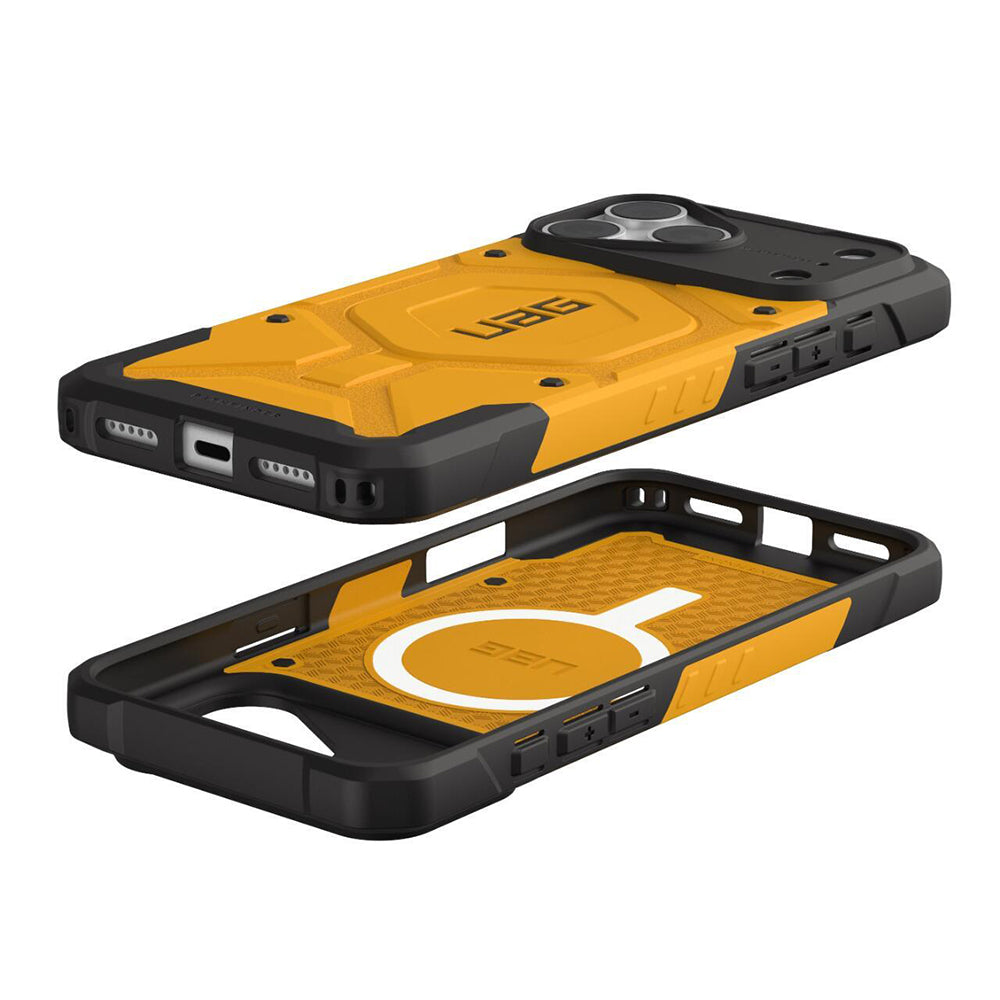 Coque MagSafe pour Apple iPhone 18 Pro / 17 Pro, Urban Armor Gear, Pathfinder, Jaune