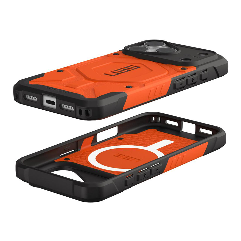 Coque MagSafe pour Apple iPhone 18 Pro / 17 Pro, Urban Armor Gear, Pathfinder, Orange