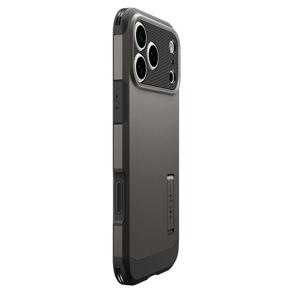 Coque MagSafe pour Apple iPhone 18 Pro Max / 17 Pro Max, Spigen, Tough Armor T, Gris ACS12137