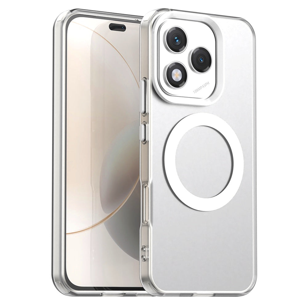 Coque MagSafe pour Honor 400 Lite, Techsuit, CandyCase, Blanche