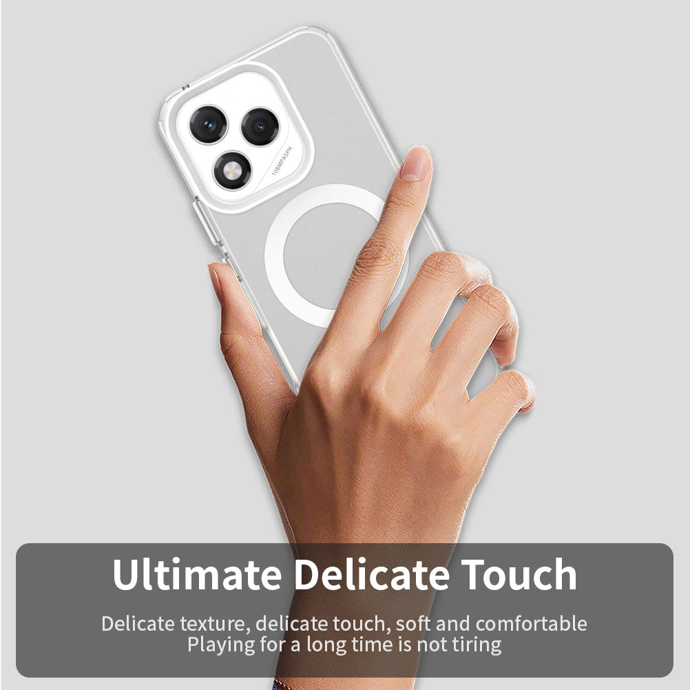 Coque MagSafe pour Honor 400 Lite, Techsuit, CandyCase, Blanche
