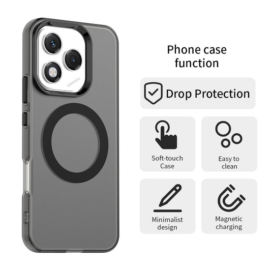 Coque MagSafe pour Honor 400 Lite, Techsuit, CandyCase, Noire