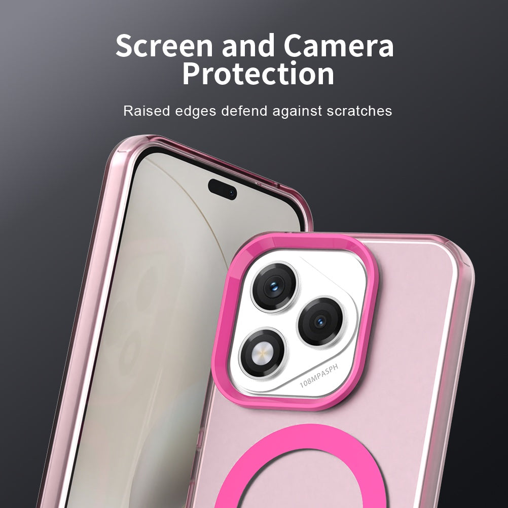 Coque MagSafe pour Honor 400 Lite, Techsuit, CandyCase, Rose