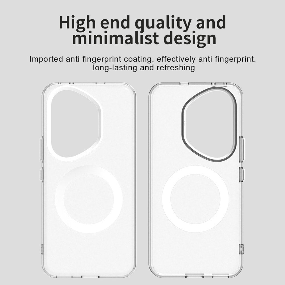 Coque MagSafe pour Honor 400 Pro, Techsuit, CandyCase, Blanche