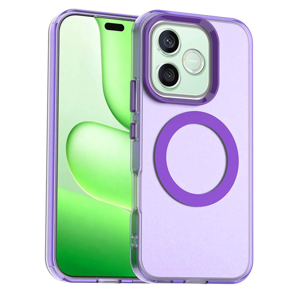 MagSafe-Hülle für Honor 600 Lite, Techsuit, CandyCase, Lila
