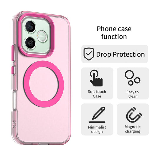 Coque MagSafe pour Honor 600 Pro / 600, Techsuit, CandyCase, Rose