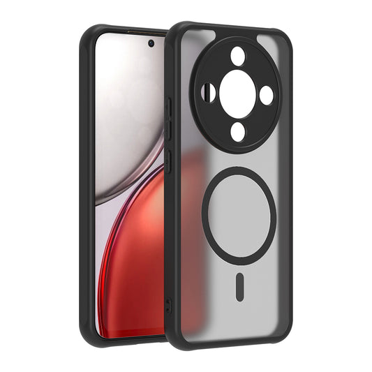 MagSafe Hülle für Honor Magic8 Lite, Techsuit, HaloFrost II, Schwarz