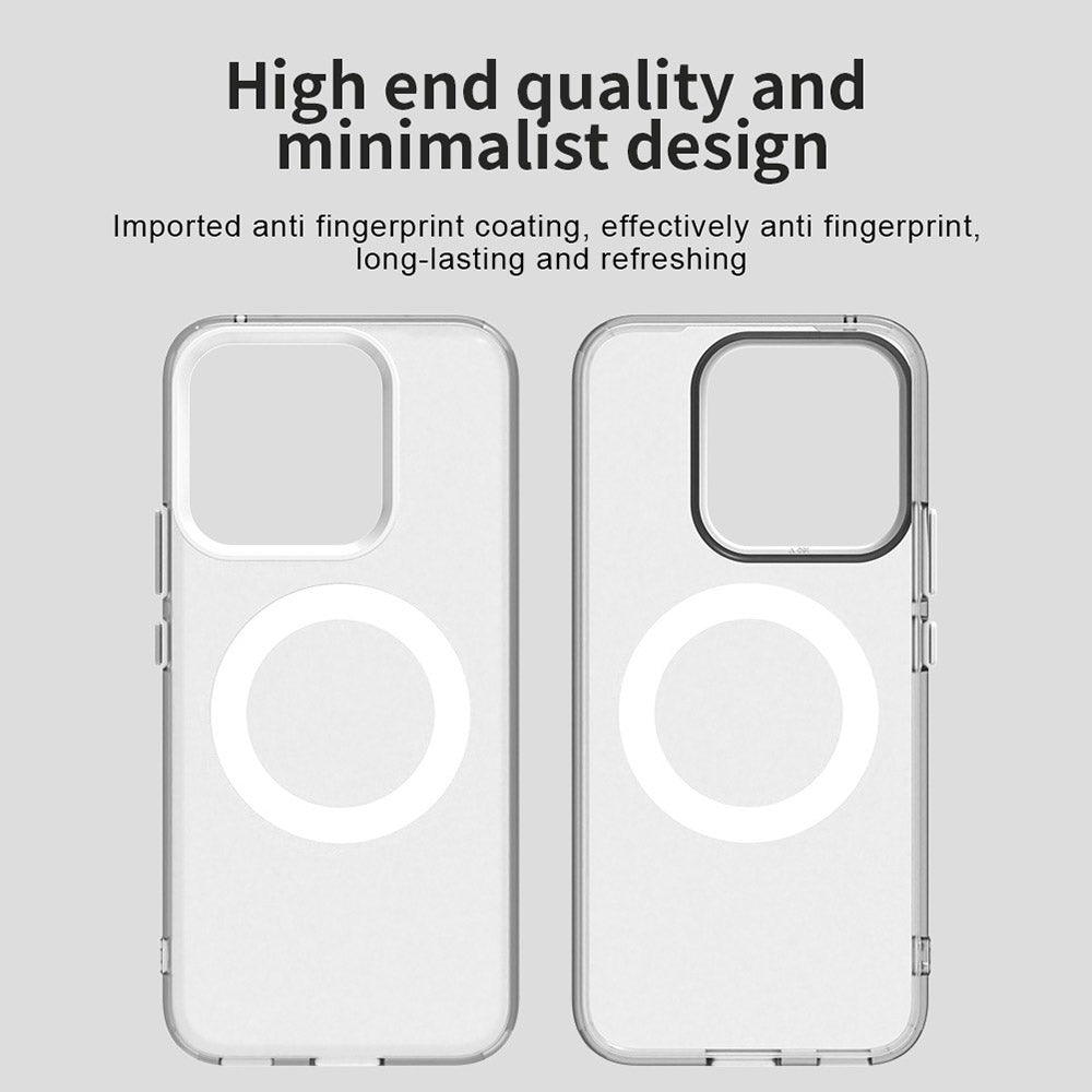 Coque MagSafe pour Honor X8c, Techsuit, CandyCase, Blanche