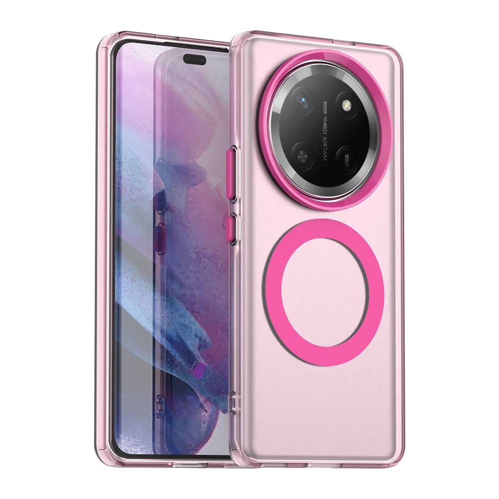 Coque MagSafe pour Honor X9c / Magic7 Lite, Techsuit, CandyCase, Rose