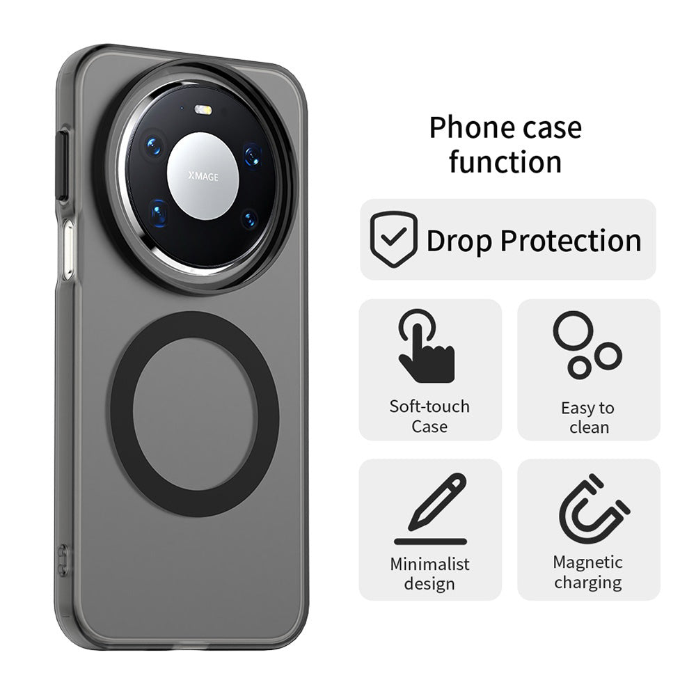 Housse MagSafe pour Huawei Mate 80 Pro, Techsuit, CandyCase, Noire