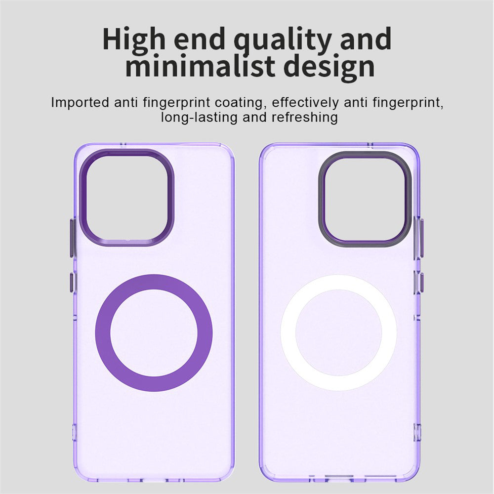 MagSafe Hülle für Motorola Moto G86, Techsuit, CandyCase, Lila