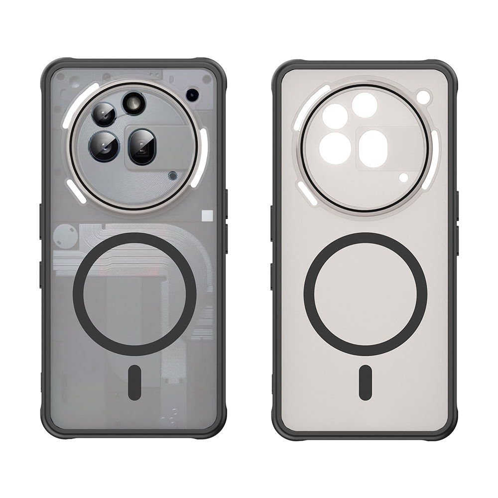 Coque MagSafe pour Nothing Phone (3a) Pro, Techsuit, HaloFrost II, Noire