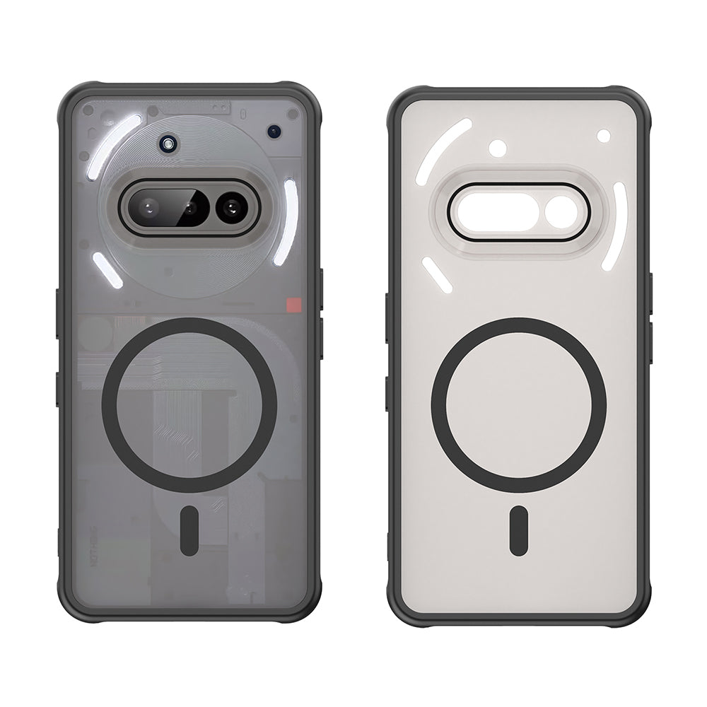Coque MagSafe pour Nothing Phone (3a), Techsuit, HaloFrost II, Noire
