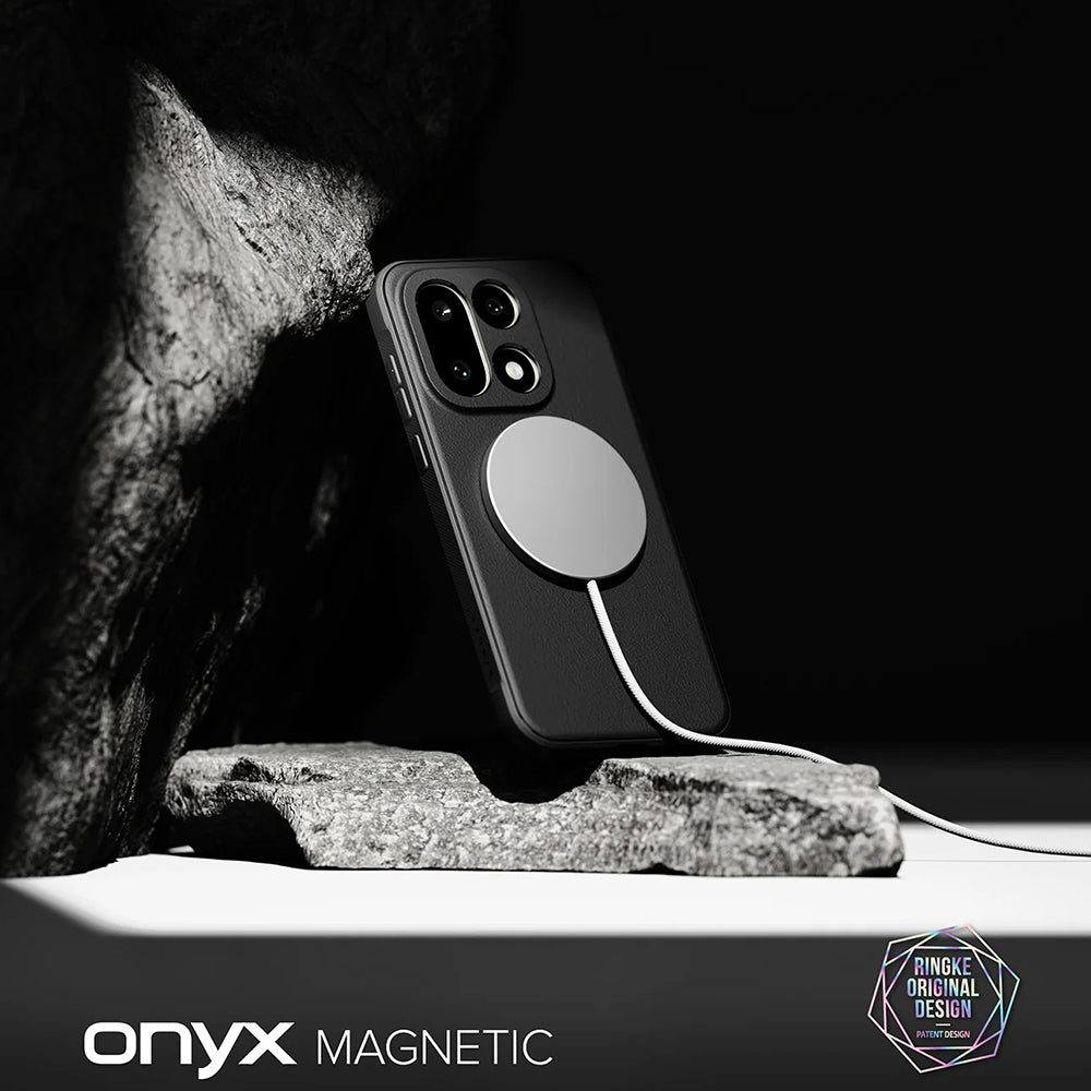 Coque MagSafe pour OnePlus 15, Ringke, Onyx, Noire
