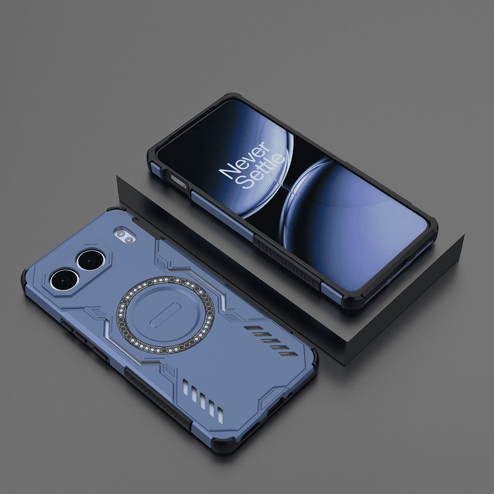 Coque MagSafe pour OnePlus Nord 4, Techsuit, ArmorMag, Bleue
