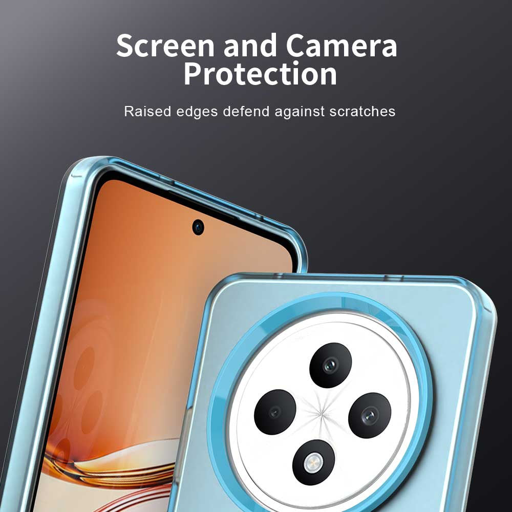 Coque MagSafe pour Oppo A3 4G / A3 5G, Techsuit, CandyCase, Bleue