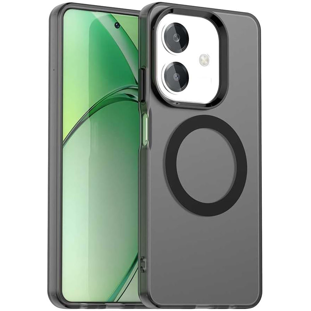 Coque MagSafe pour Oppo A3 4G / A3 5G, Techsuit, CandyCase, Noire