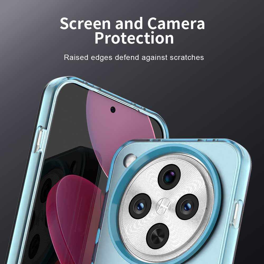 Coque MagSafe pour Oppo Find X8 Pro, Techsuit, CandyCase, Bleue