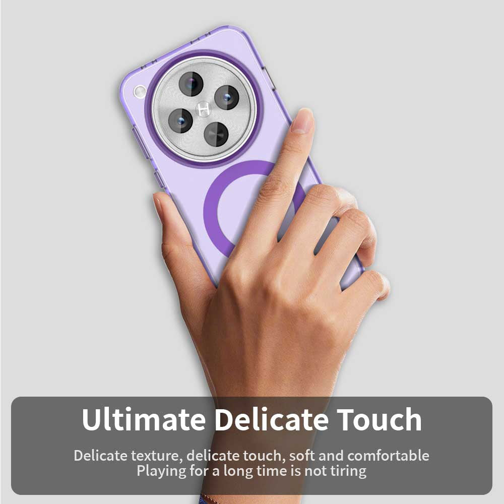Coque MagSafe pour Oppo Find X8 Pro, Techsuit, CandyCase, Violet