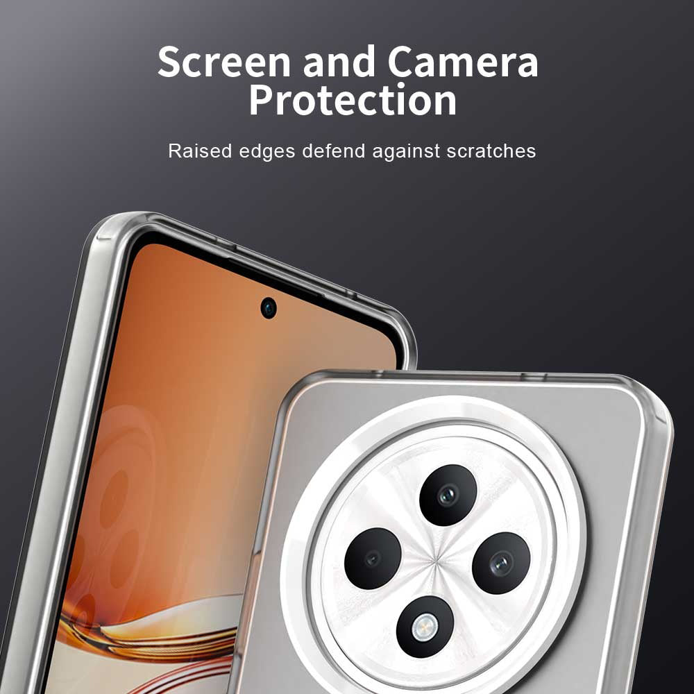 Coque MagSafe pour Oppo Reno12 FS 5G / Reno12 FS 4G / Reno12 F 4G / Reno12 F, Techsuit, CandyCase, Blanc