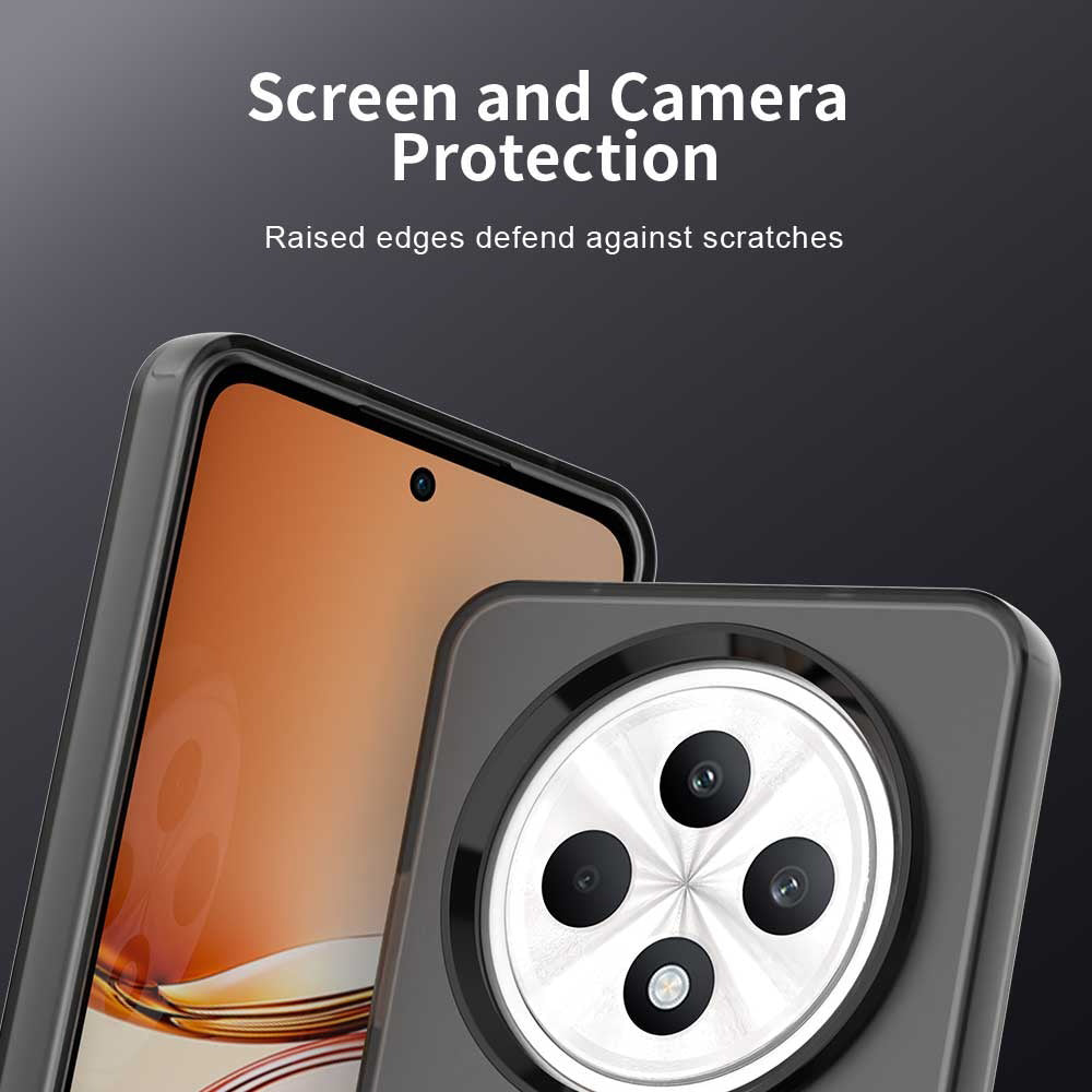 Coque MagSafe pour Oppo Reno12 FS 5G / Reno12 FS 4G / Reno12 F 4G, Techsuit, CandyCase, Noire