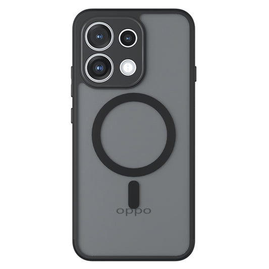 Coque MagSafe pour Oppo Reno16 F / Reno16 FS, Techsuit, PureFrost, Noir Satiné