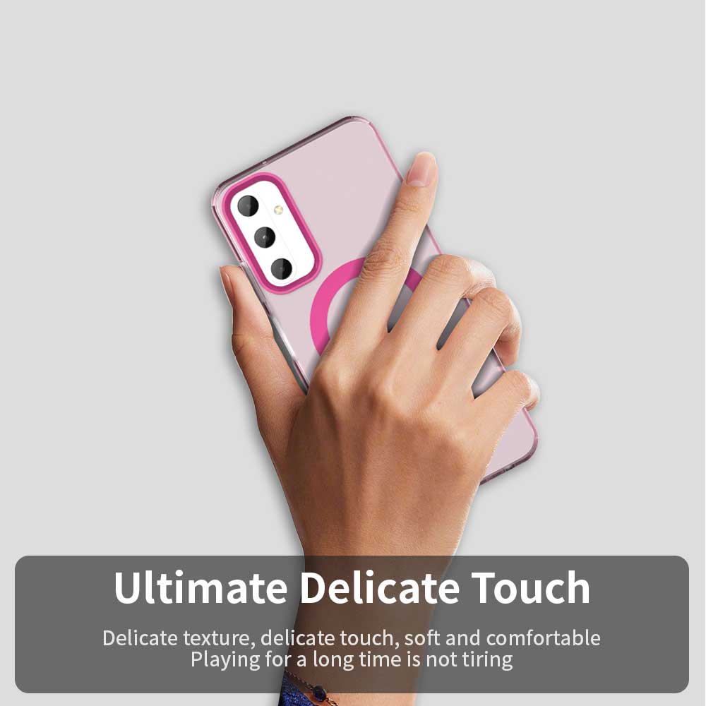 Coque MagSafe pour Samsung Galaxy A05s A057, Techsuit, CandyCase, Rose