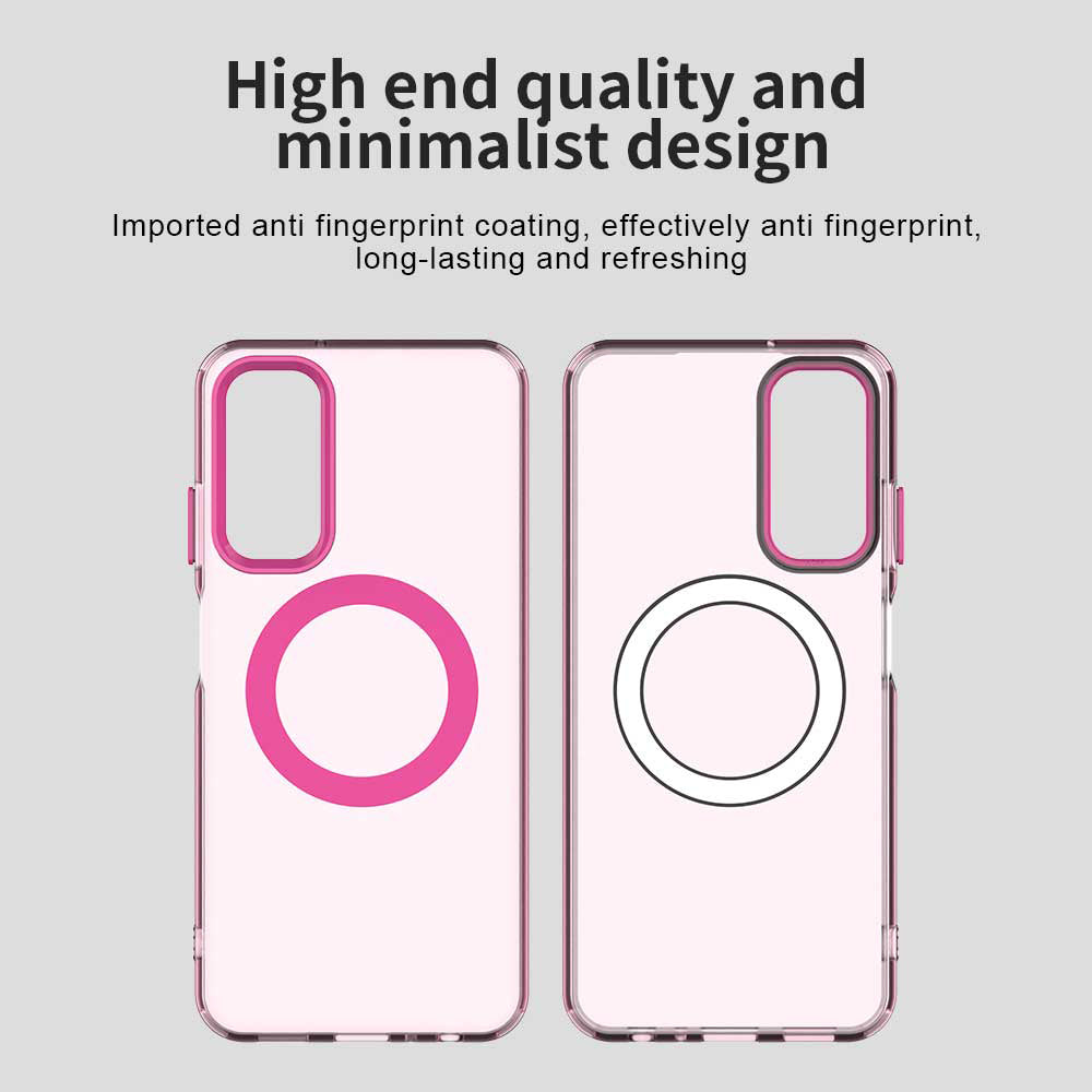 Coque MagSafe pour Samsung Galaxy A05s A057, Techsuit, CandyCase, Rose