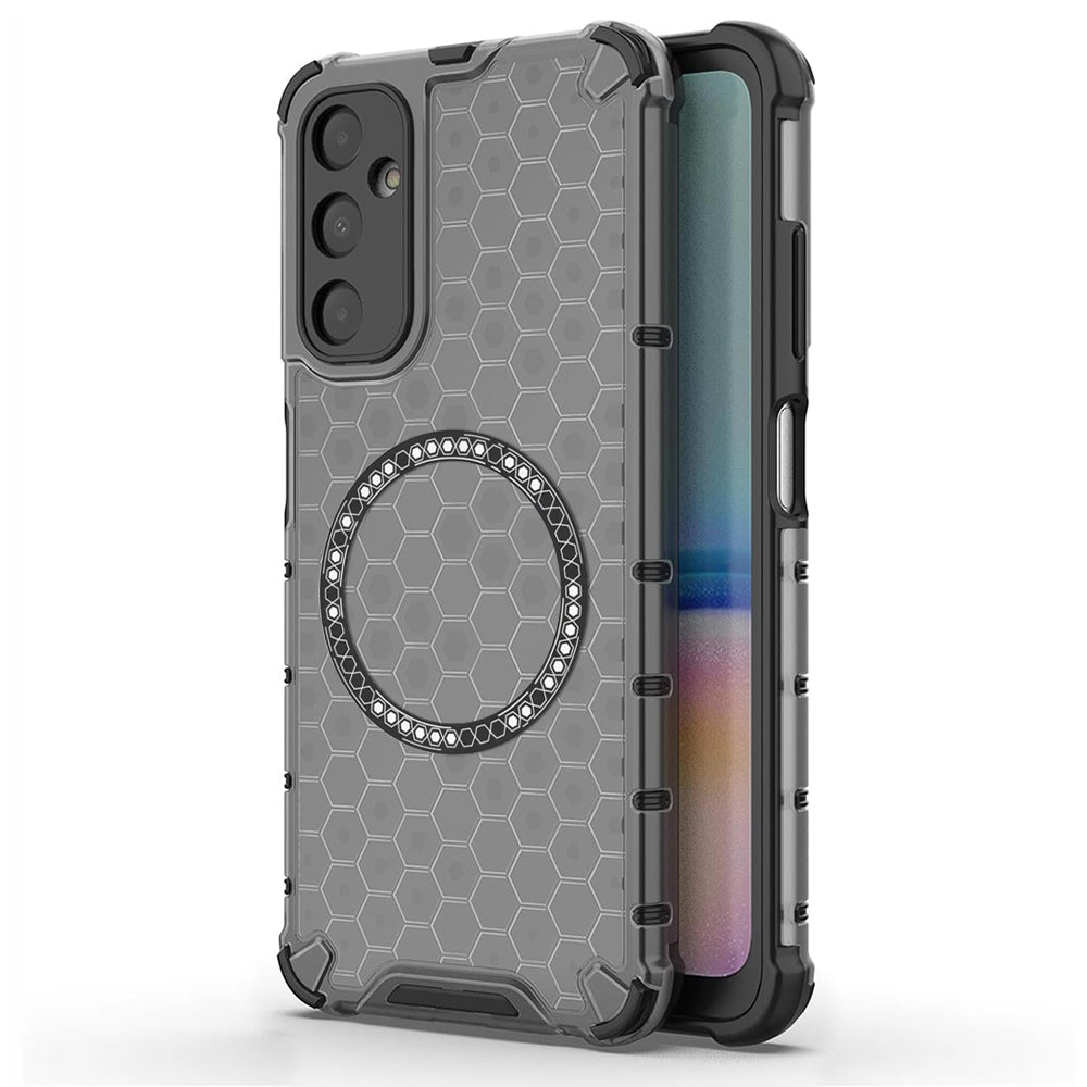 Coque MagSafe pour Samsung Galaxy A05s A057, Techsuit, HoneyComb Shield, Noire